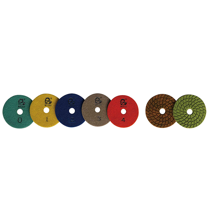 Floor wet polishing  pad for marble & granite