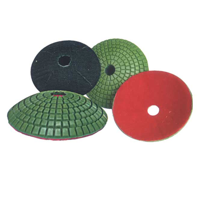  Curve polishing pad for marble & granite