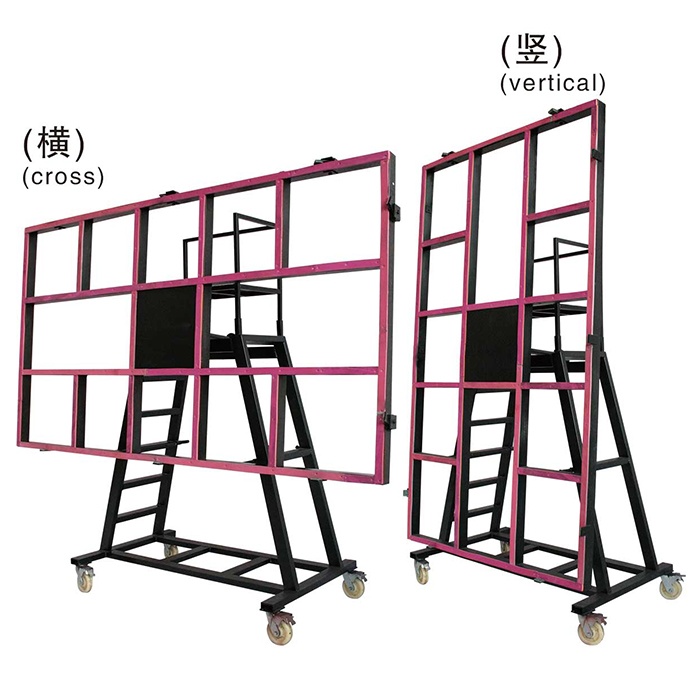 Rotating plate rack